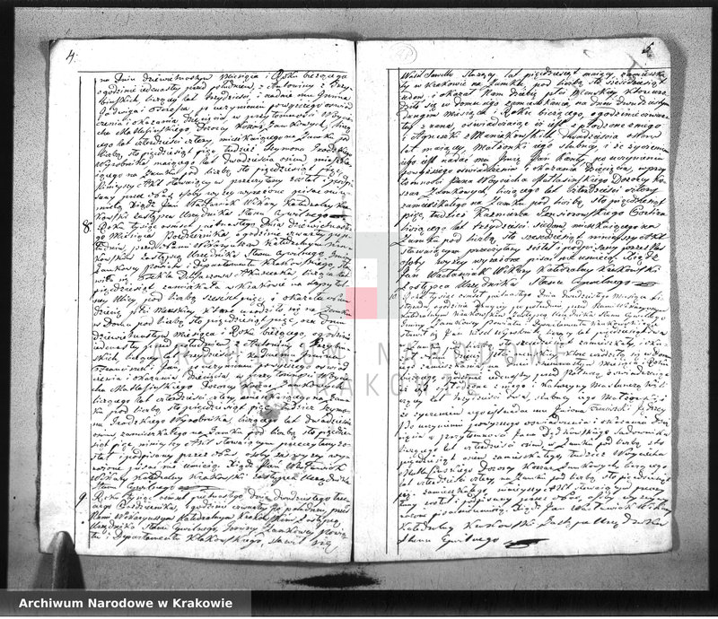 image.from.unit.number "Akta Urodzenia na rok 1815. Gminy Zamkowey"