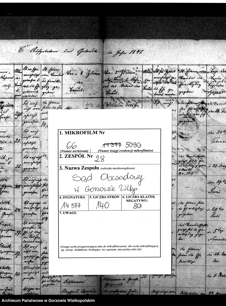 image.from.unit.number "Duplikate der Kirchenbücher von Giesenaue (Jeżyki)"