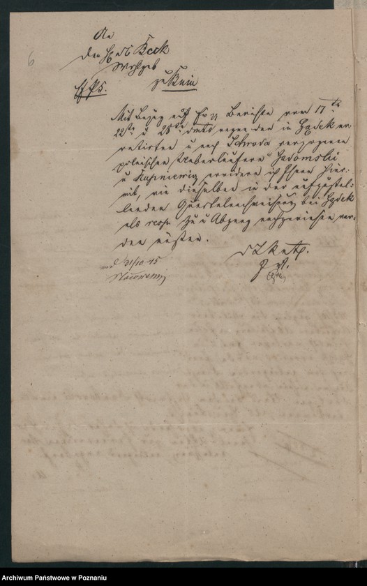 Obraz 10 z jednostki "A. betr. Ludwig Runiewski alias von Zakrzewski"