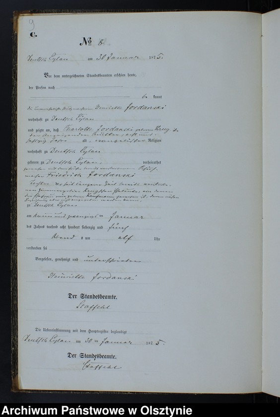 image.from.unit.number "Sterbe-Neben-Register Nr 1 - 126"