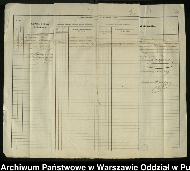 image.from.unit.number "O urządzaniu chłopów byłej rządowej wsi Szulborze-Koty, gm. Szulborze Koty wchodzącej w skład prywatnej własności Godlewo należące do ziemianina Osipowi Maławskiemu"