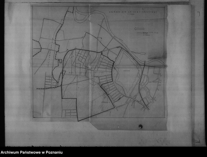 Obraz 14 z jednostki "Baupläne der Universitätsstadt Kornwerk - Posen"