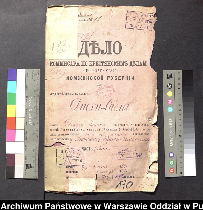 image.from.unit.number "O urządzaniu chłopów byłej rządowej wsi Dmochy-Sadły, gm. Długosiodło, wchodzącej w skład prywatnej własności Przetycz podlegającej właścicielowi Witalisowi Krasnodębskiemu"