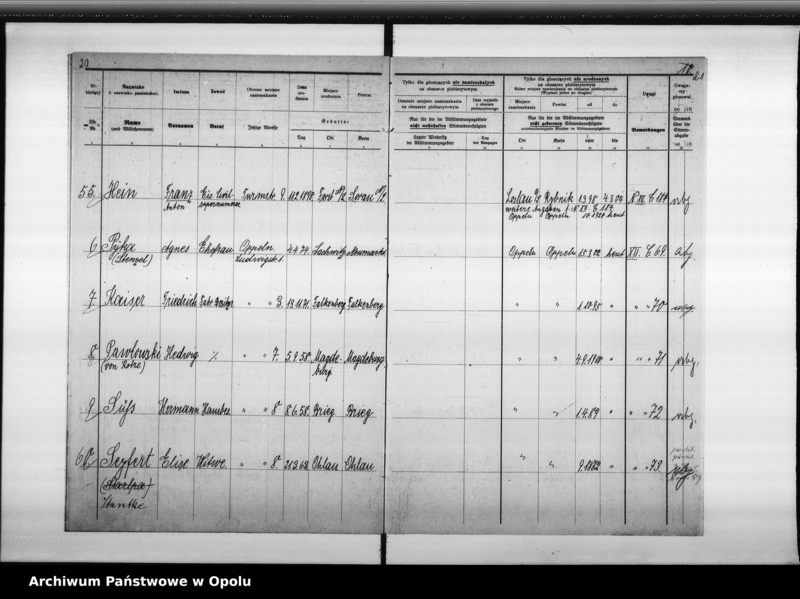 Obraz 15 z jednostki "34. Wahlbezirk Wahllokal: Haushaltungsschule Ludwigstr[asse] 9"