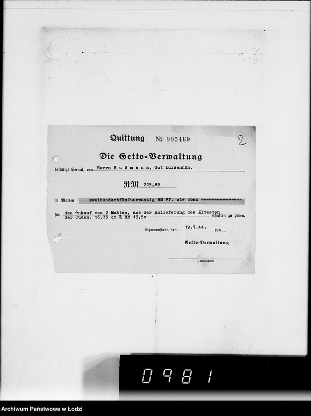 Obraz 6 z jednostki "Unbezahlte Zahlungs-Anweisungen"