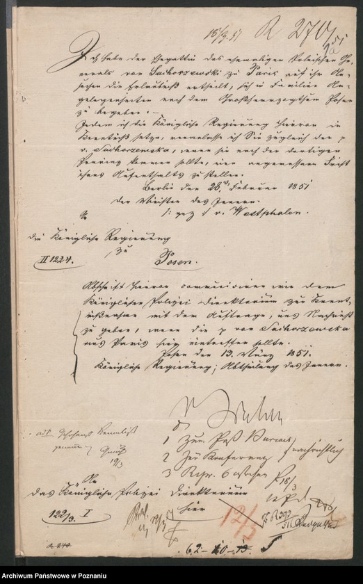 Obraz 5 z jednostki "A. betr. den polnischen Flüchtling General von Suchorzewski"