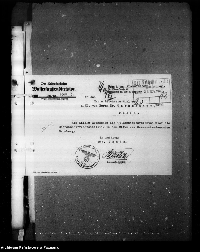 Obraz 16 z jednostki "Binnenschiffahrts- Statistik"