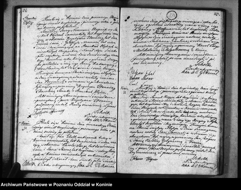 image.from.unit.number "Akta urodzeń, małżeństw i zejścia"