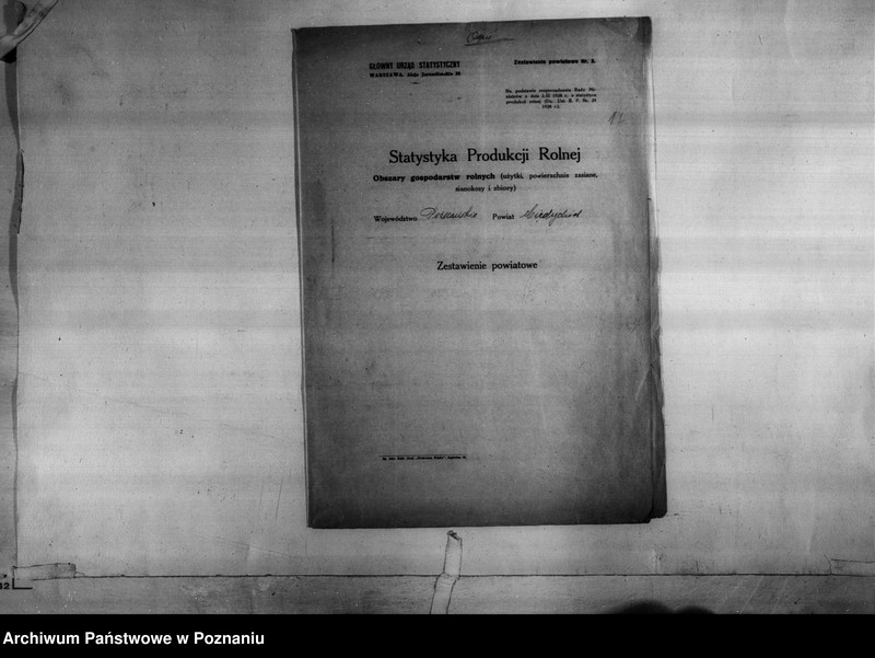 Obraz 19 z jednostki "/Statystyka produkcji rolnej - zestawienie powiatowe - Międzychód/"