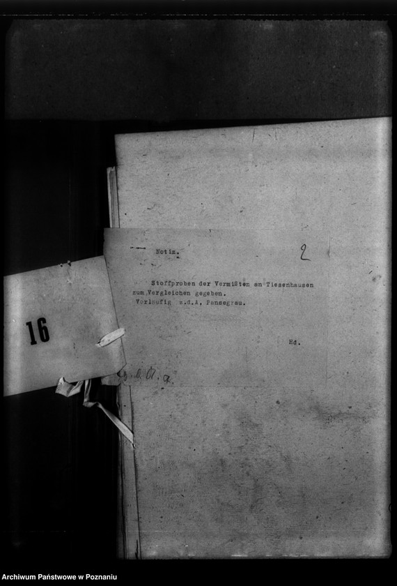 Obraz 6 z jednostki "Schriftwechsel mit Pansegrau (stróż cmentarny) - Thorn (Toruń)"