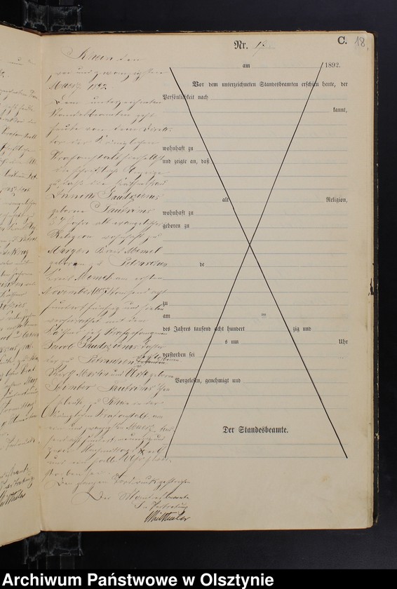 image.from.unit.number "Sterbe-Haupt-Register Nr 1 - 53"