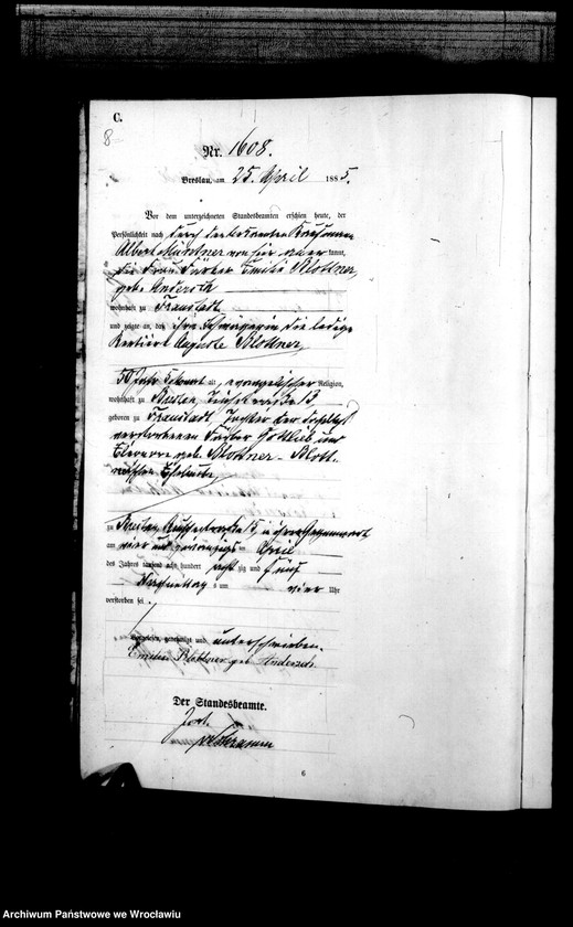 image.from.unit.number "Sterbe-Haupt-Register Breslau I 1885 Band 5"