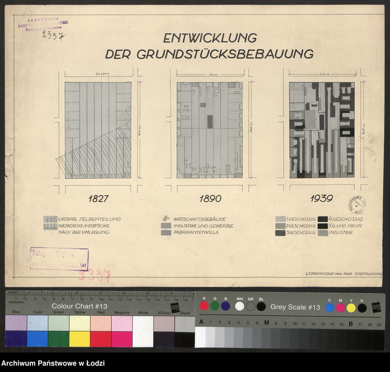 Obraz 1 z jednostki "Entwicklung der Grundstücksbebauung"