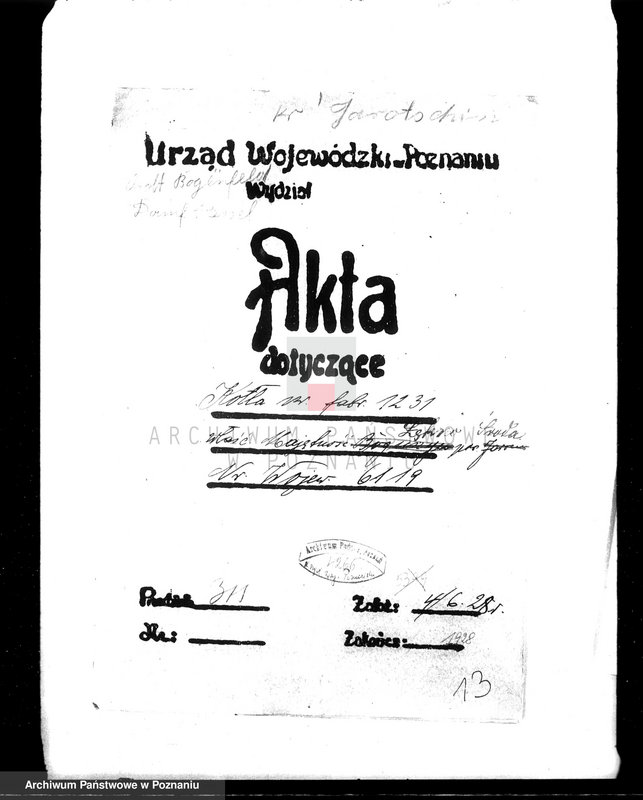 Obraz 4 z jednostki "Majętność Boguszyn pow. jarociński nr fabr. kotła 1232 nr woj. kotła 6120"