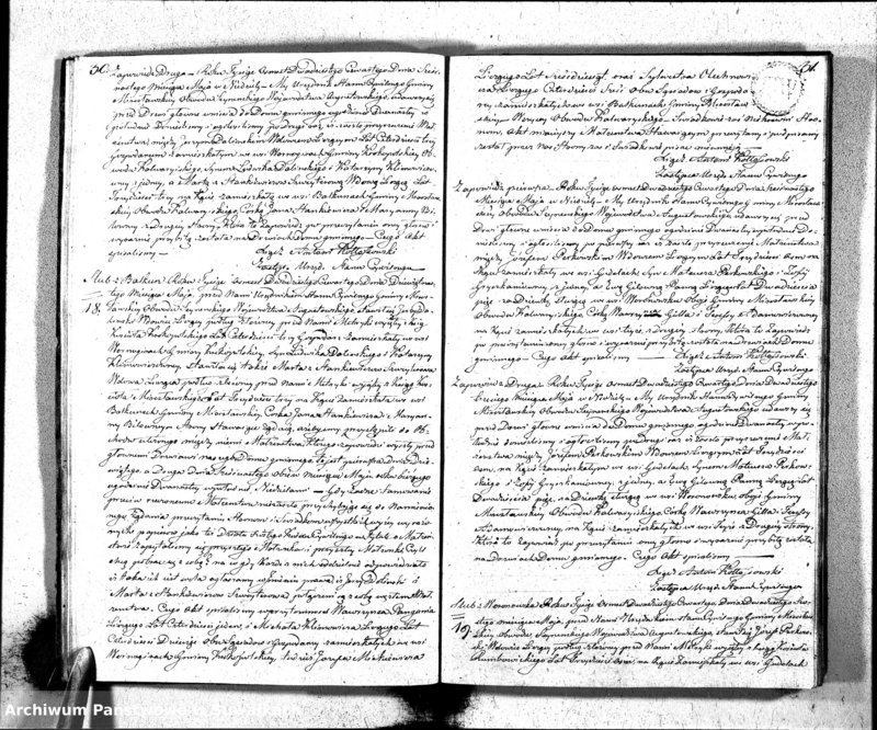 image.from.unit.number "Akta Zaślubionych Gminy Mirosławskiej na Rok 1824"