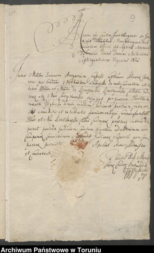 image.from.unit.number "Teresa z Konopackich Kruszyńska, kasztelanowa gdańska przeciw Władysławowi i Zygmuntowi Kretkowskim"