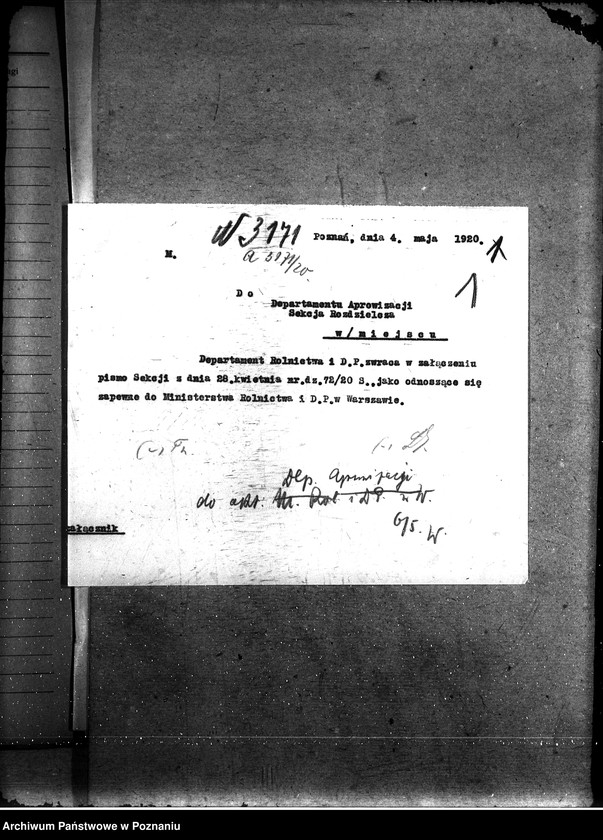 Obraz 5 z jednostki "Departament Aprowizacji"