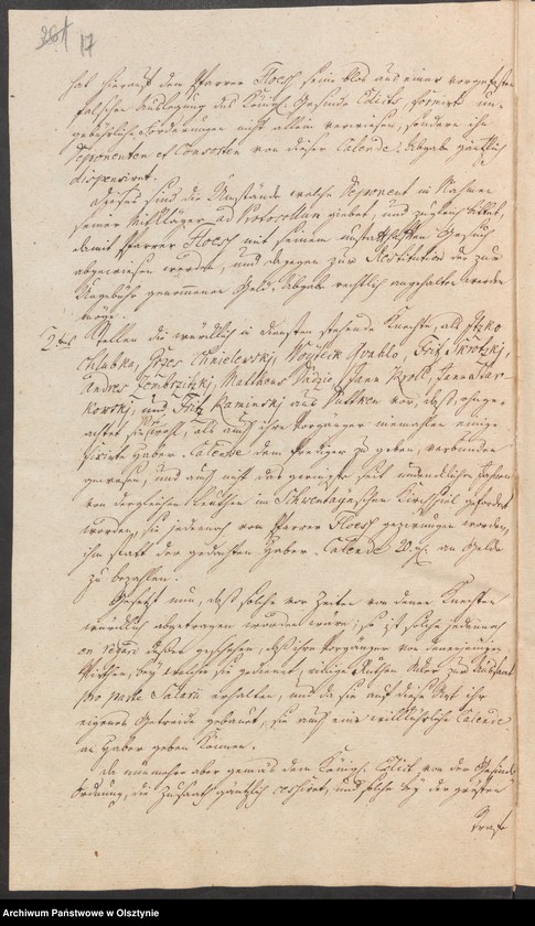image.from.unit.number "In S. [Sachen] des Prediger Floeß in Schwentainen [Świętajno]. Wegen der Statt der vormahligen Haber„Calende von den Knechten in der neuen Gesinde Ordnung festgesetzten jezo aber von denen als Knechte bey ihren Eltern dienen, den Sohnen in Dorffe Dutcken [Dudki] verweigerten kleinen jährlichen Geld Abgabe"
