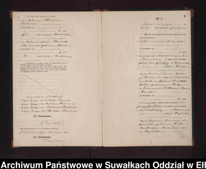 image.from.unit.number "Heiraths-Neben-Register des Preussischen Standes-Amtes Neuhoff Kreis Loetzen"