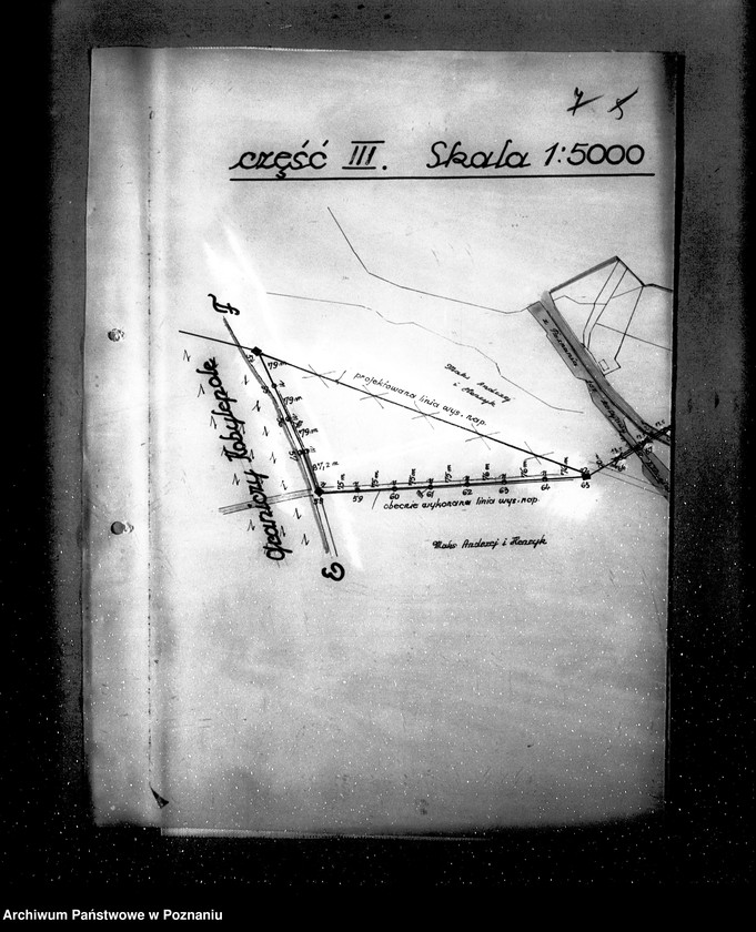 Obraz 18 z jednostki "Wniosek Elektrownia Miejska w Poznaniu o zatwierdzenie planu linii elektrycznej z Poznania do Swarzędza"
