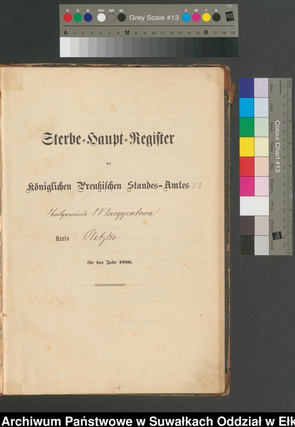 image.from.unit.number "Sterbe-Haupt-Register des Königlichen Preussischen Standes-Amtes Stadtgemeinde Marggrabowa Kreis Oletzko"