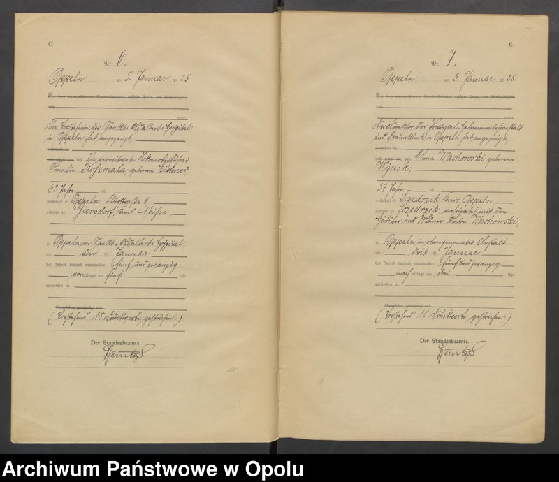 Obraz 6 z jednostki "[Rejestr zgonów] 1925 Tom I Nr 1-449"
