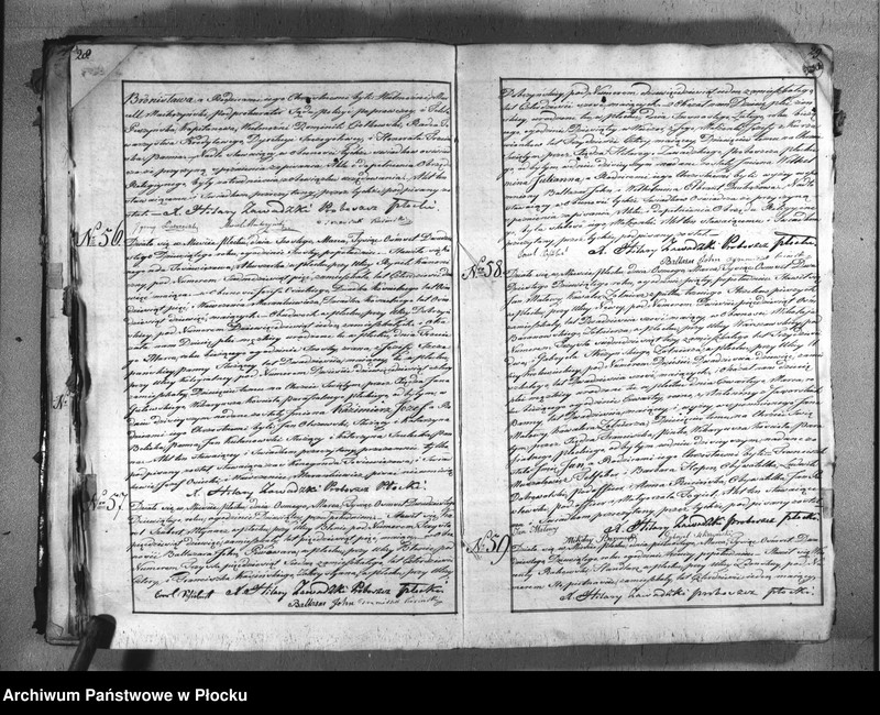 Obraz 18 z jednostki "Akta urodzeń, małżeństw i zgonów"