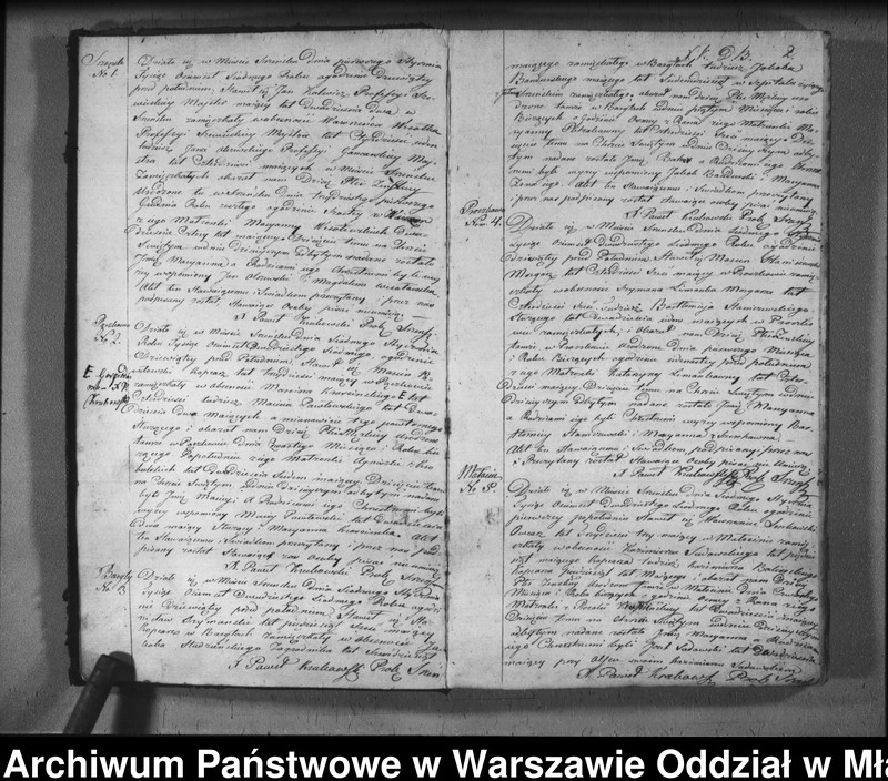 image.from.unit.number "Akta urodzeń, małżeństw i zgonów"