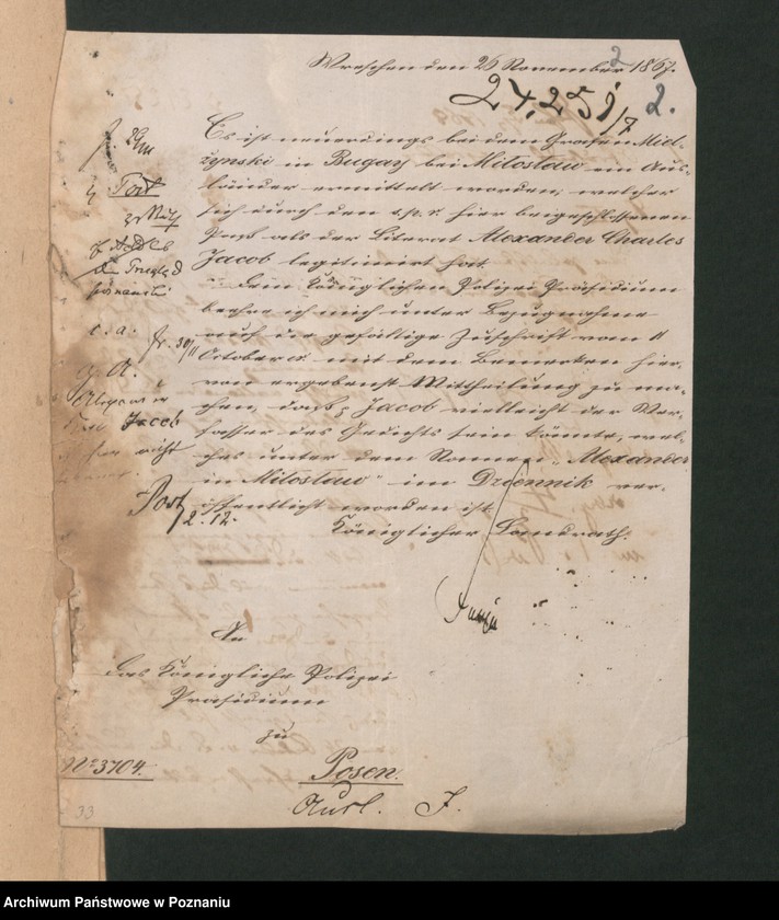 Obraz 5 z jednostki "A. betr. Karl Jacob, Literat aus Płock"