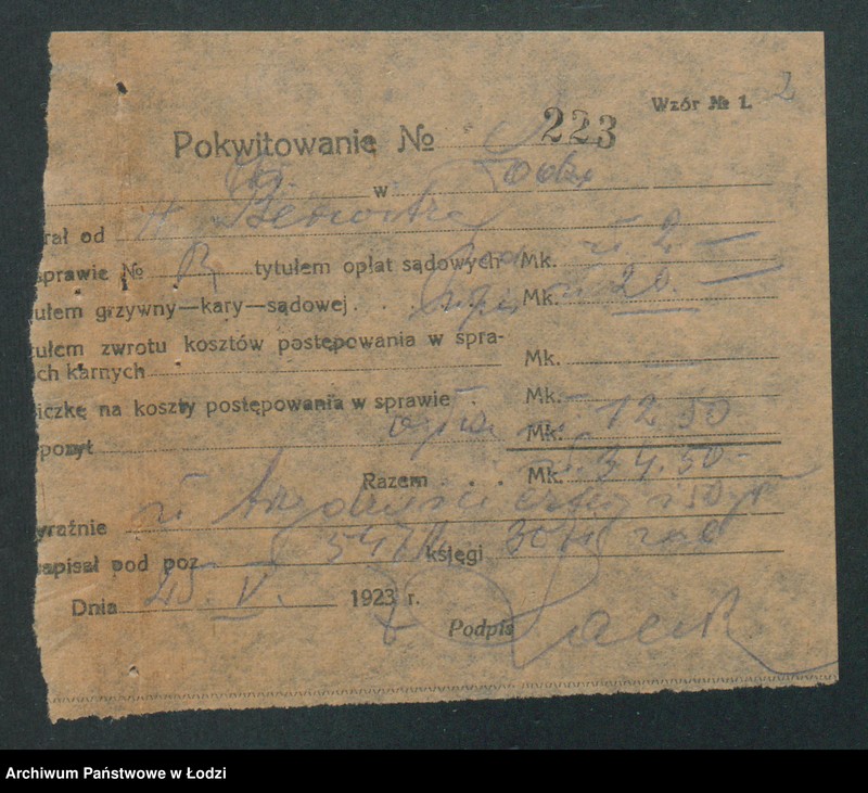 Obraz 4 z jednostki "August Bergwitz- biuro agenturowe"