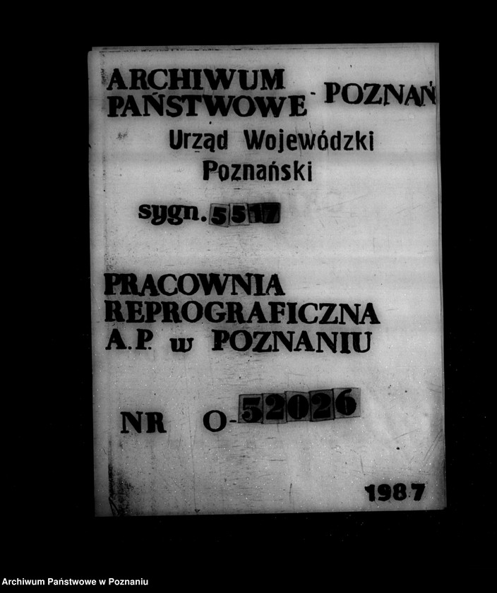 Obraz 1 z jednostki "Zatwierdzenie zakładu przemysłowego /rzeźni i wyrobów mięsnych/ St. Banaszaka w Strzałkowie powiat wrzesiński"