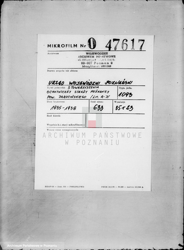 image.from.unit.number "Stowarzyszenie ochotniczej straży pożarnej powiat jarociński litery od A-J"