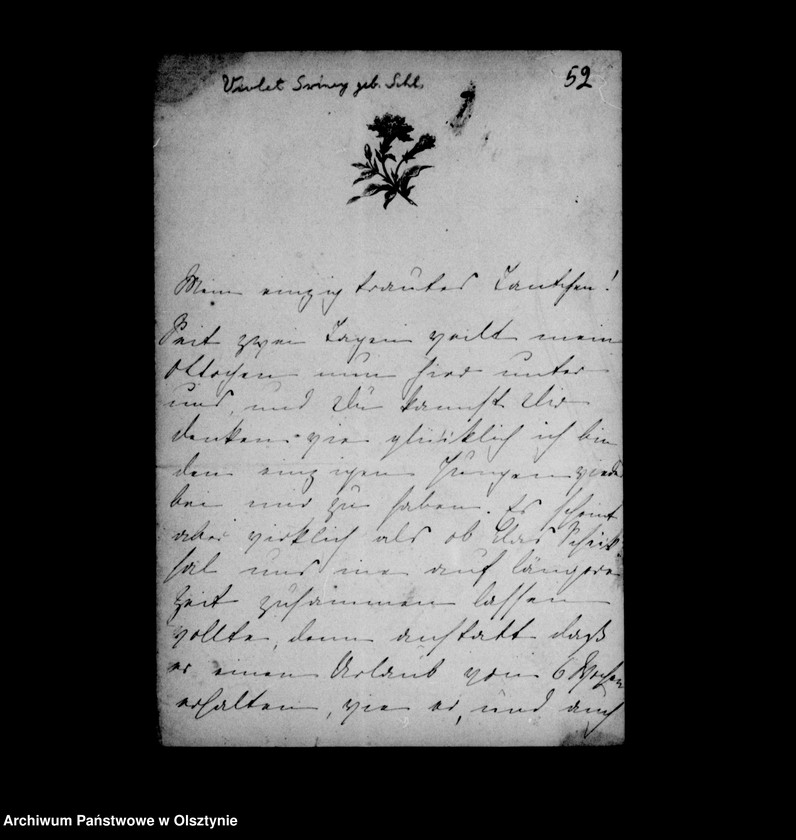 image.from.unit.number "/Fragmente v. Briefen der Violet Swiney, geb. Gfin Schlippenbach aus Sallingen England an Anna Gfin Lehndorff geb. Hahn/"