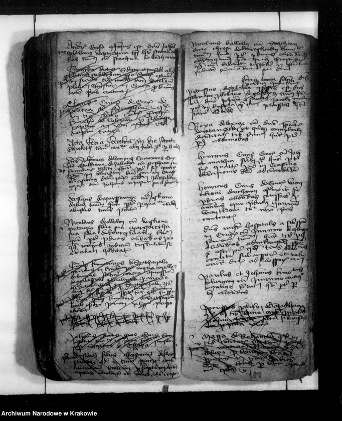 Obraz 13 z kolekcji "Wydane drukiem. Edycje źródłowe materiałów archiwalnych z zasobu ANK. cz. 2; Acta castrensia (inducta) 1407 - 1409111"