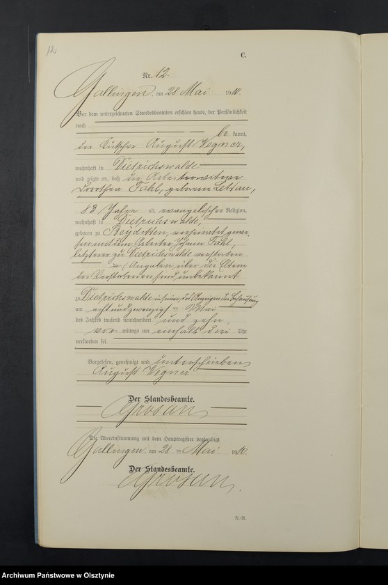 image.from.unit.number "Sterbe-Neben-Register Nr 1 - 27"