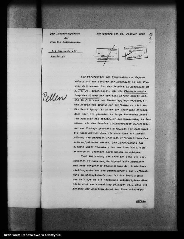 image.from.unit.number "Pellen, evangelische Kirche"