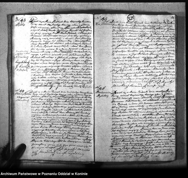 image.from.unit.number "Księga urodzeń, małżeństw i zejścia"