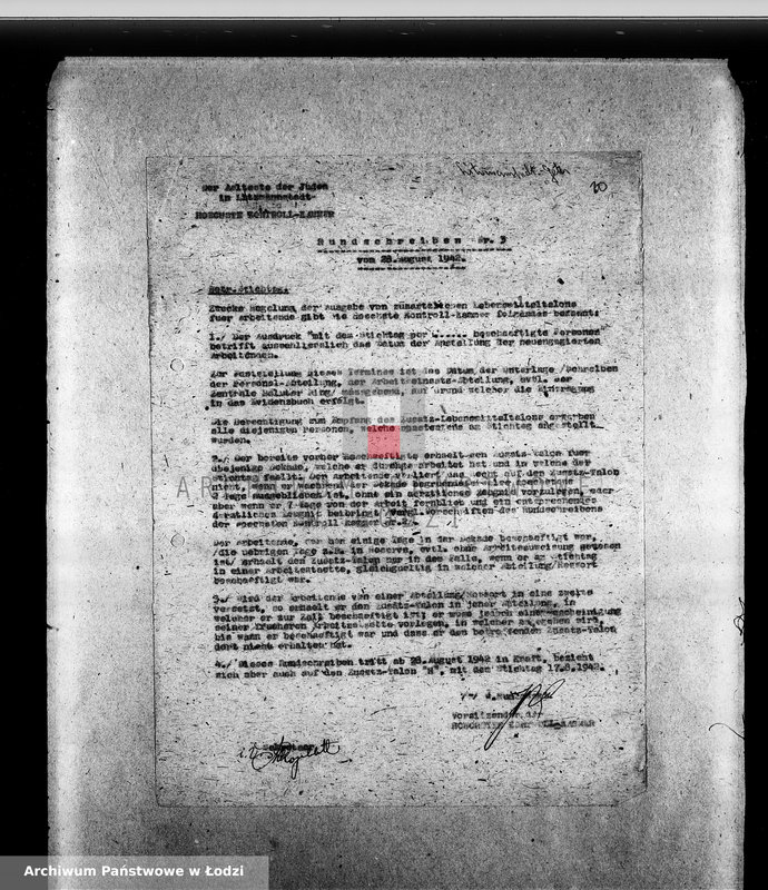 Obraz 14 z jednostki "[Okólniki wydane przez Najwyższą Izbę Kontroli]"