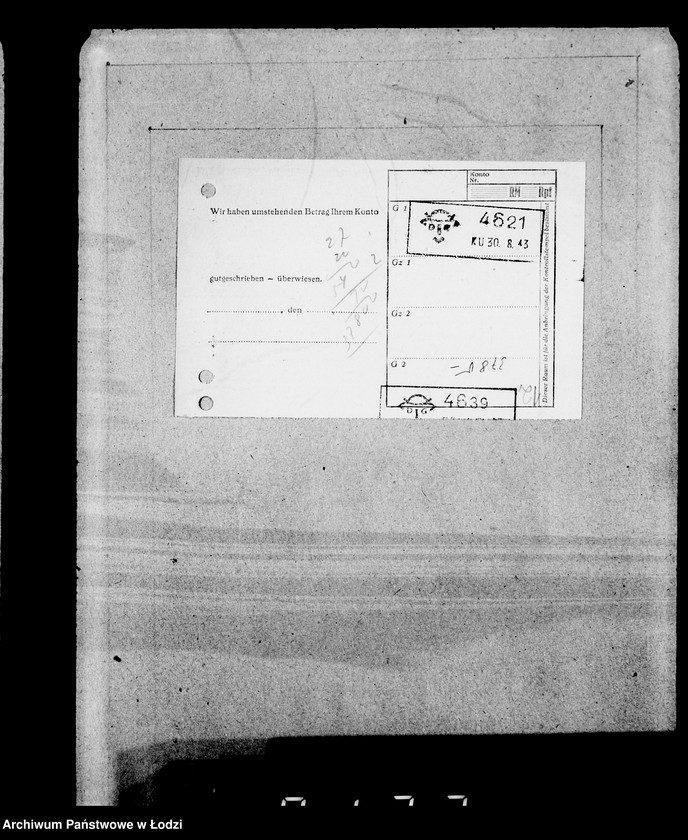 Obraz 16 z jednostki "Sonderkonto 12300. Belege 1656-1792"