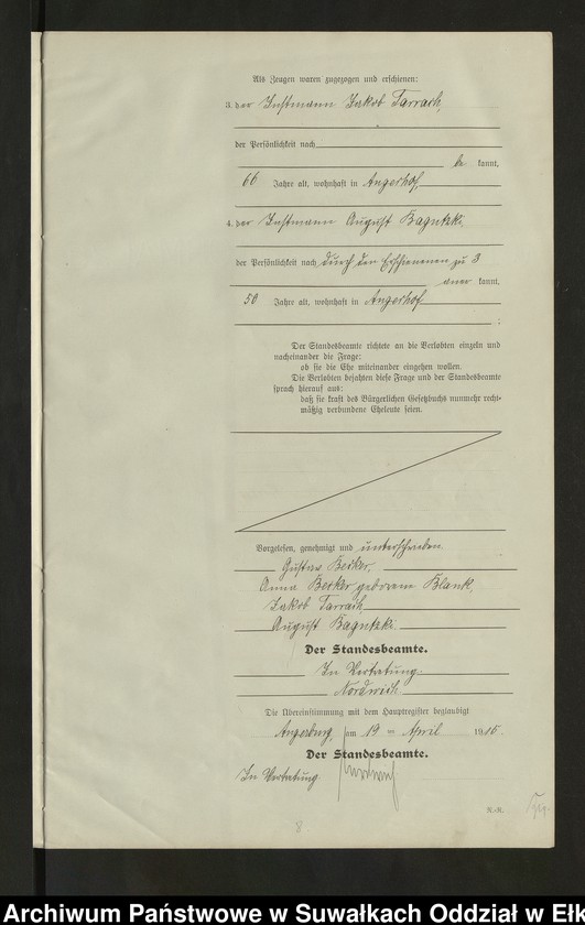 image.from.unit.number "B2. Heirats-Register (Neben-Register) Standesamt Angerburg"