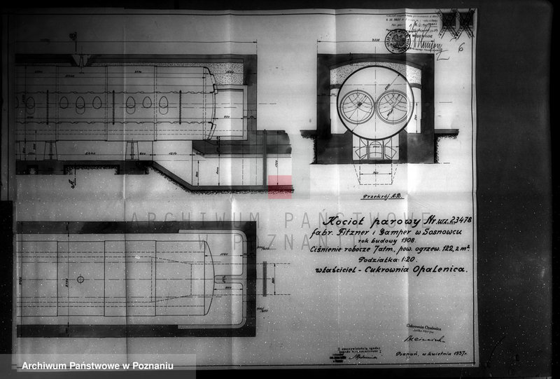 Obraz 11 z jednostki "Cukrownia Opalenica Spółka Akcyjna, nr woj. 6831"