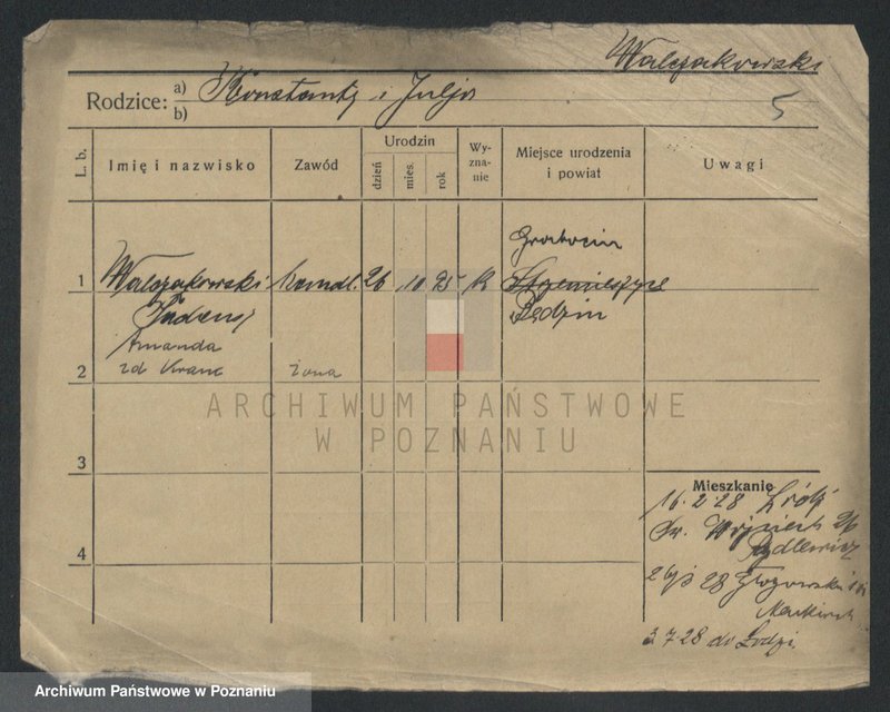 Obraz 13 z jednostki "Walczakiewicz - Walenzyk"