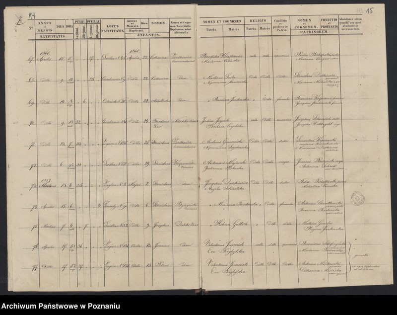 Obraz 10 z jednostki "Księga urodzeń"