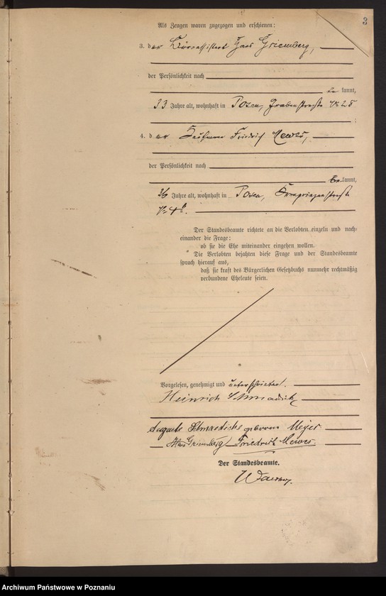 Obraz 4 z jednostki "Księga miejscowa małżeństw tom II [Rejestr główny małżeństw]"