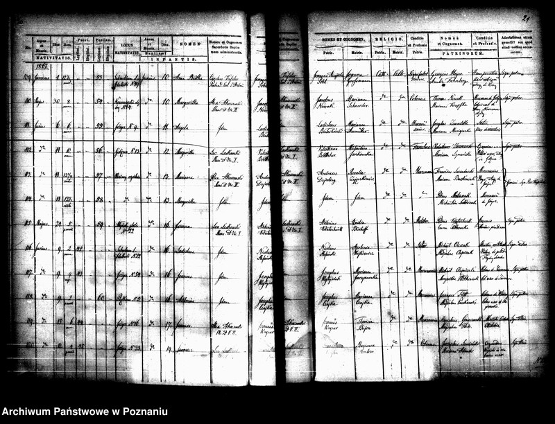 Obraz 13 z jednostki "Księga urodzin"