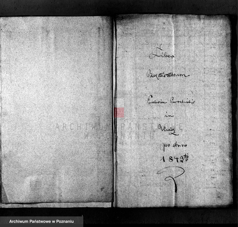 Obraz 3 z jednostki "Libri tres baptisatorum, copulatorum et mortuorum"