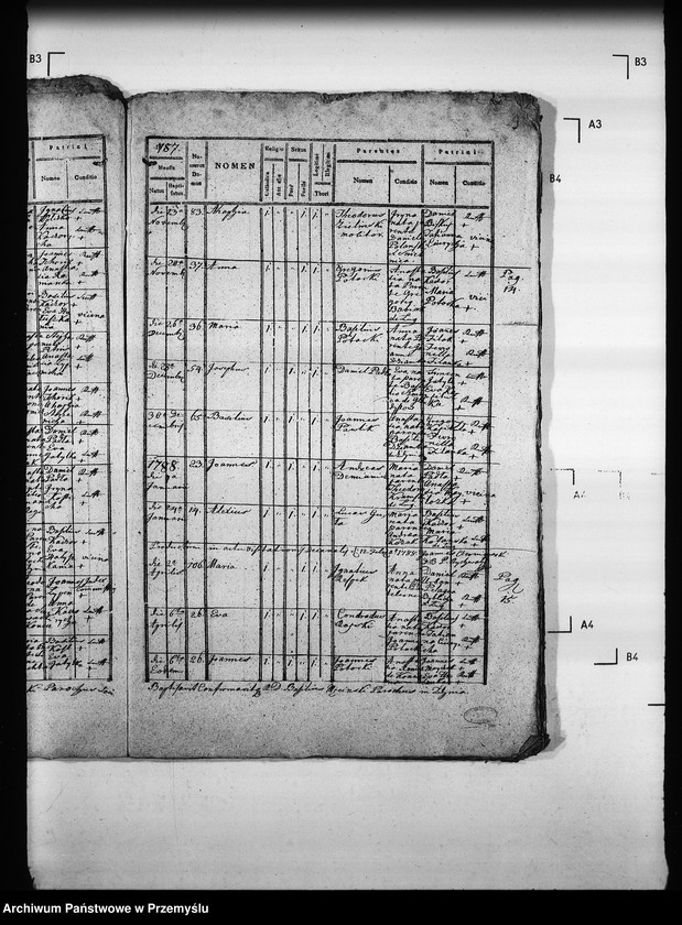 Obraz 13 z jednostki "[Kopie ksiąg metrykalnych parafii Zdynia z filiami Konieczna, Ług (dekanat Gorlice)]"