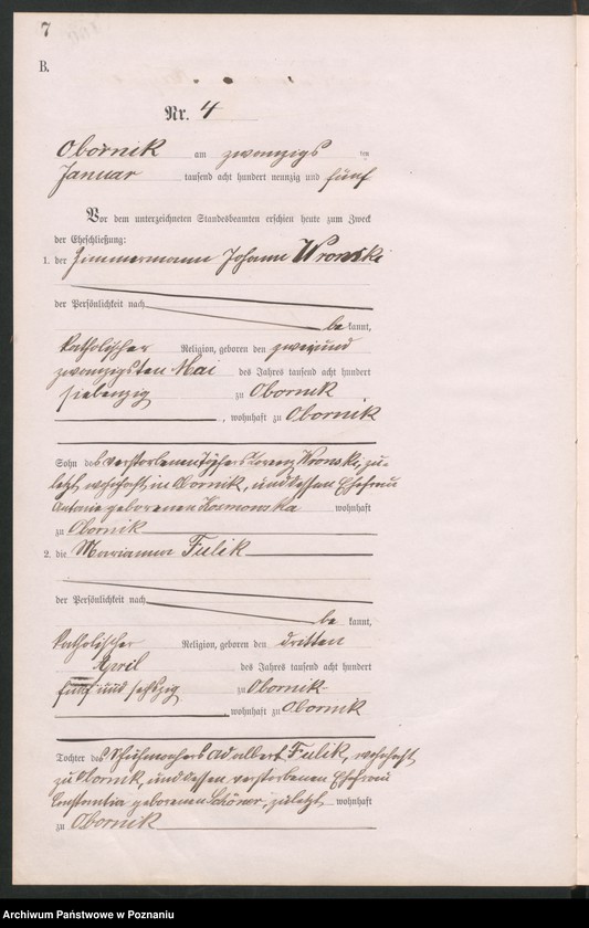 image.from.unit.number "Księga małżeństw"