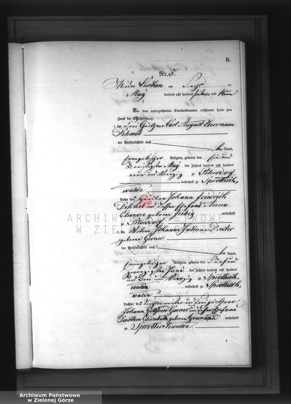Obraz 12 z jednostki "Heirats-Neben-Register"