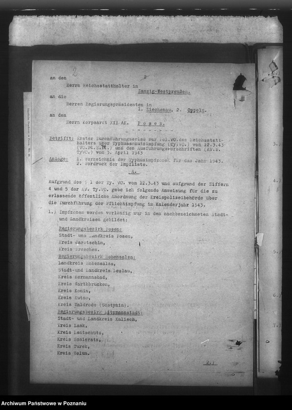 Obraz 6 z jednostki "Typhus - Impfberichte"